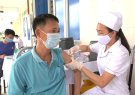 Trung tâm Y tế huyện Lang Chánh triển khai tiêm 300 liều vắc xin Covid – 19 trong đợt 2 năm 2021