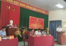 ban thường trực Mặt trận tổ quốc Việt Nam xã Đồng Lương tổ chức buổi tiếp xúc cử tri của đại biểu hội đồng nhân dân huyện khóa XX trước kỳ họp thứ 25 hội đồng nhân dân huyện.