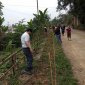 Thôn Xuốm Chỏng - xã Đồng Lương phát động trồng hàng rào xanh trong xây dựng NTM